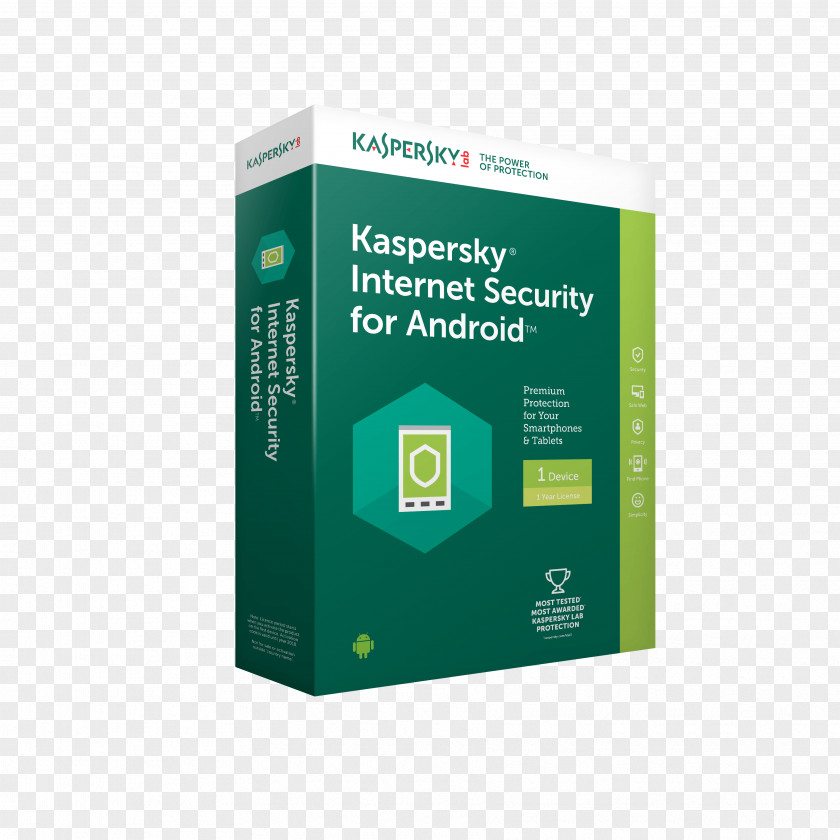 Android Kaspersky Internet Security Lab Antivirus Software PNG