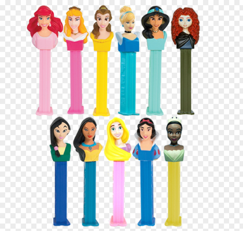 Disney Princess Pez Aurora Ariel Candy PNG