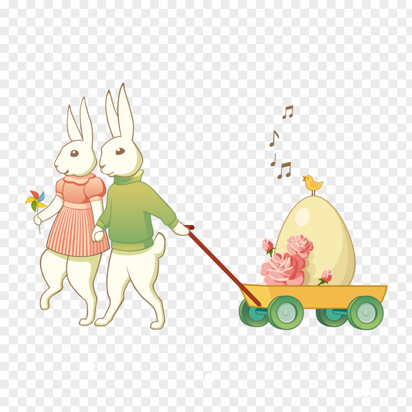 Easter Bunny European Rabbit Vector Graphics PNG