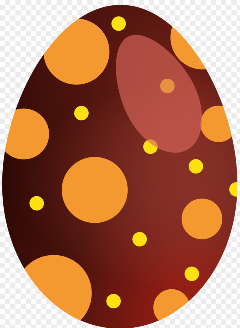 Oval Plate Easter Egg Background PNG