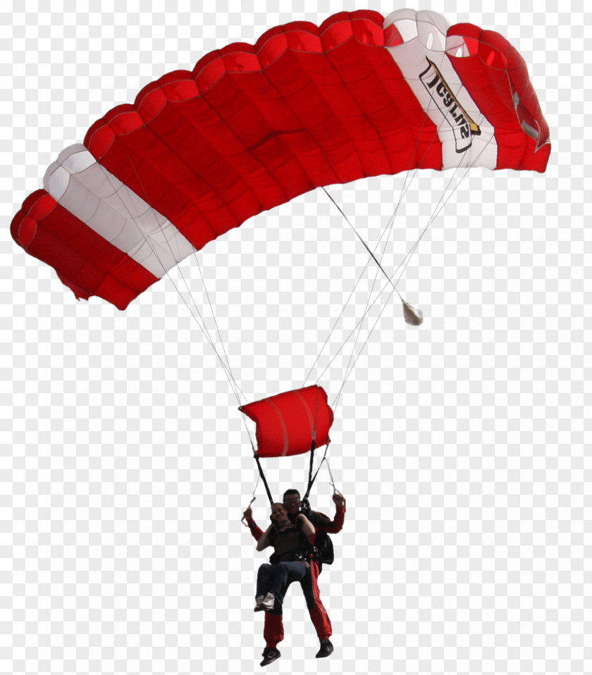 Parachute Parachuting Tandem Skydiving Paratrooper Sport PNG