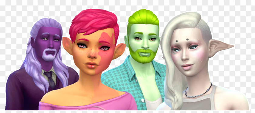 Rocket Salad Noor Naim The Sims 4 YouTube Birthmark PNG