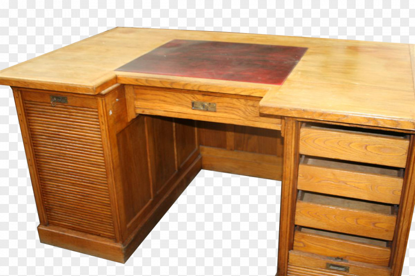 Table Desk Drawer Furniture Office PNG