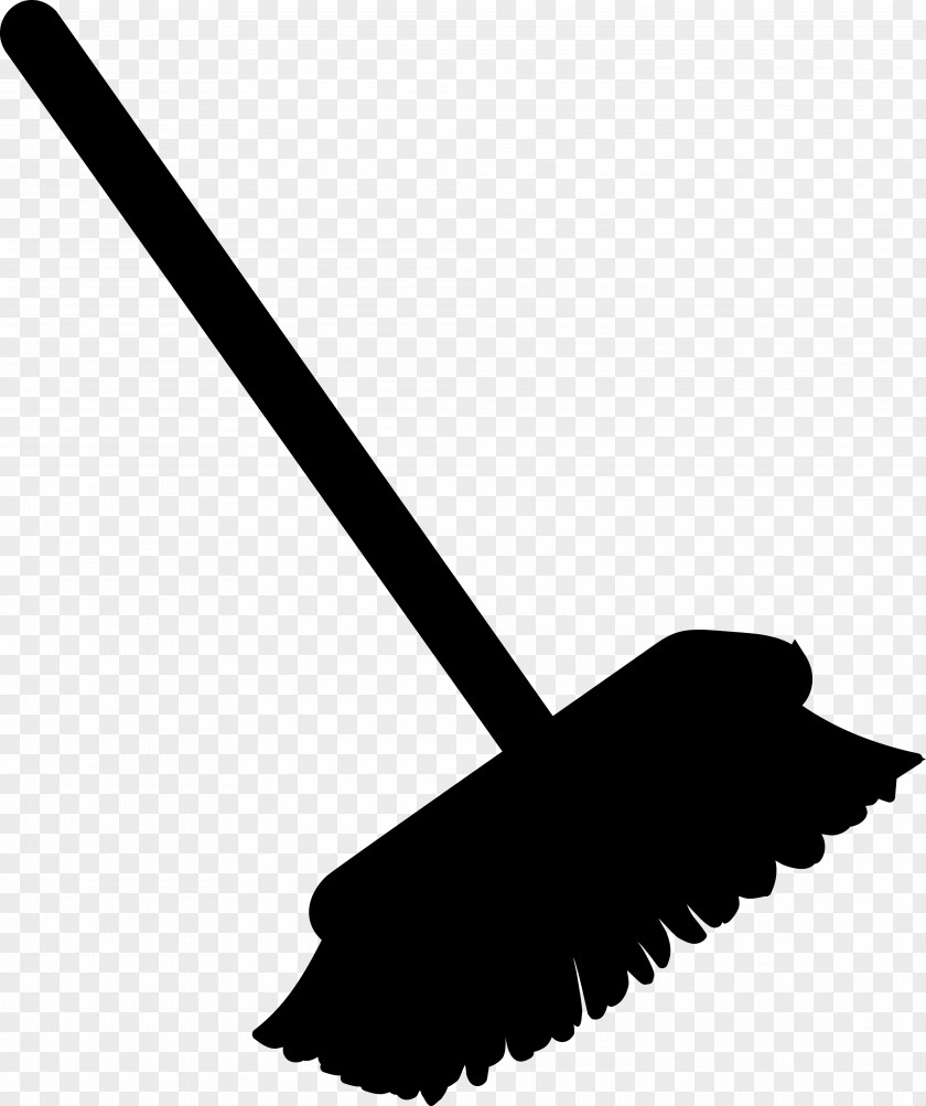 Clip Art Broom Beak Line Silhouette PNG