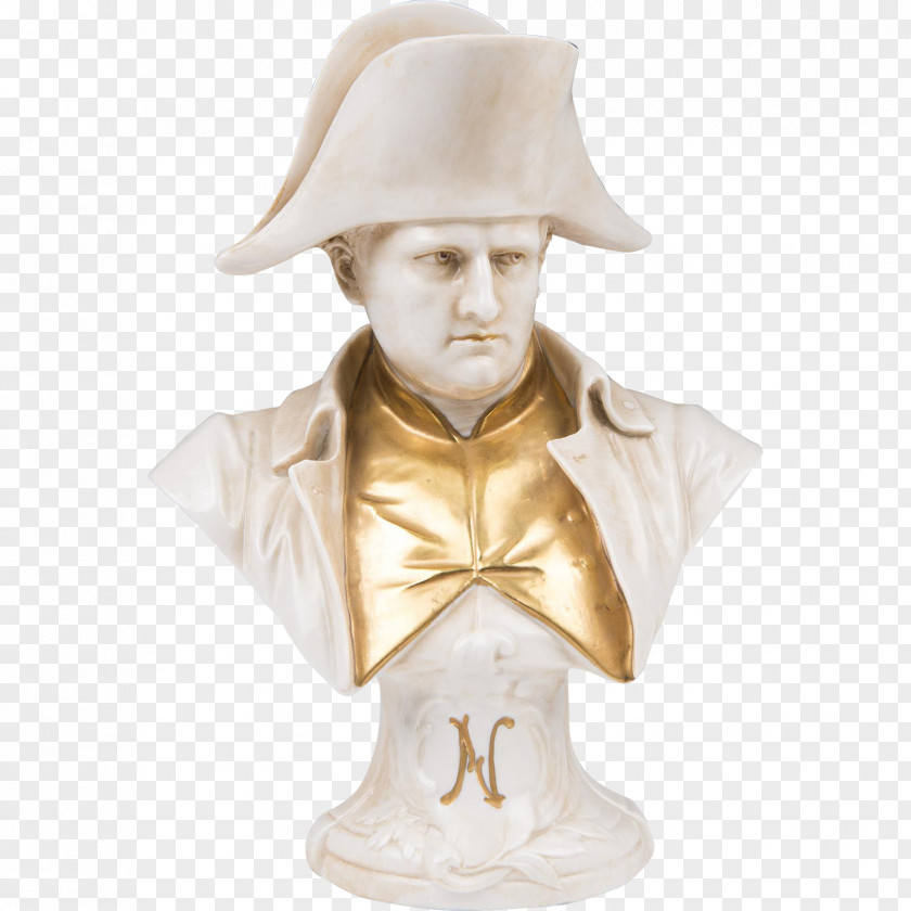 Design Q Version Of Bust Napoleon Bonaparte Napoleonic Wars Capodimonte Porcelain PNG