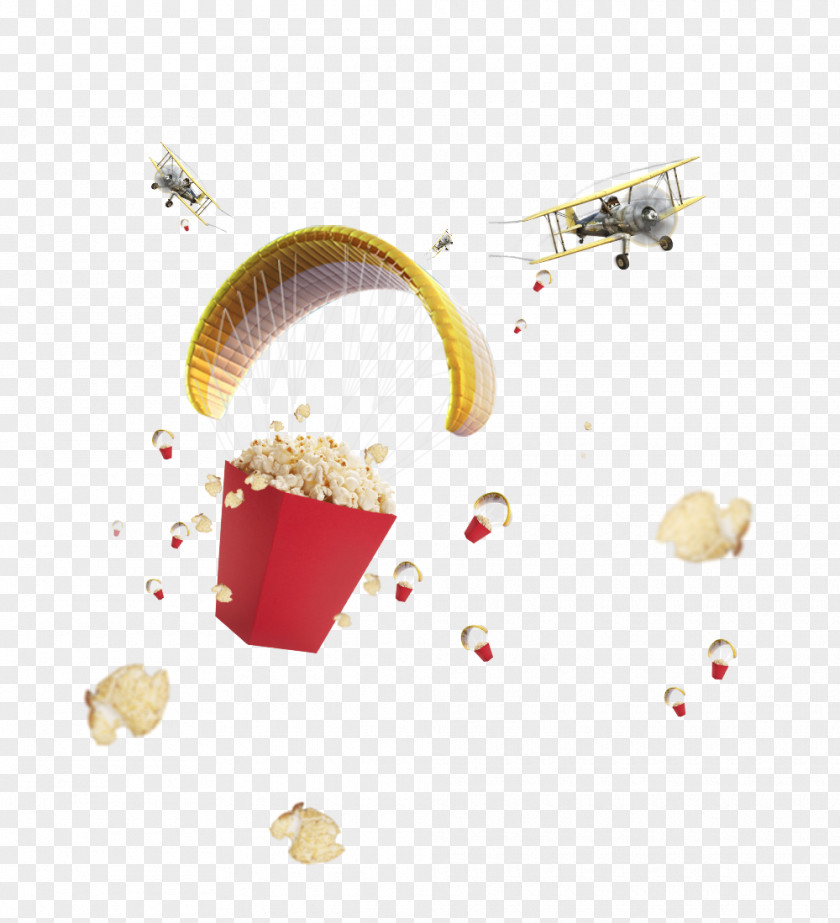 Fly Popcorn Clip Art PNG