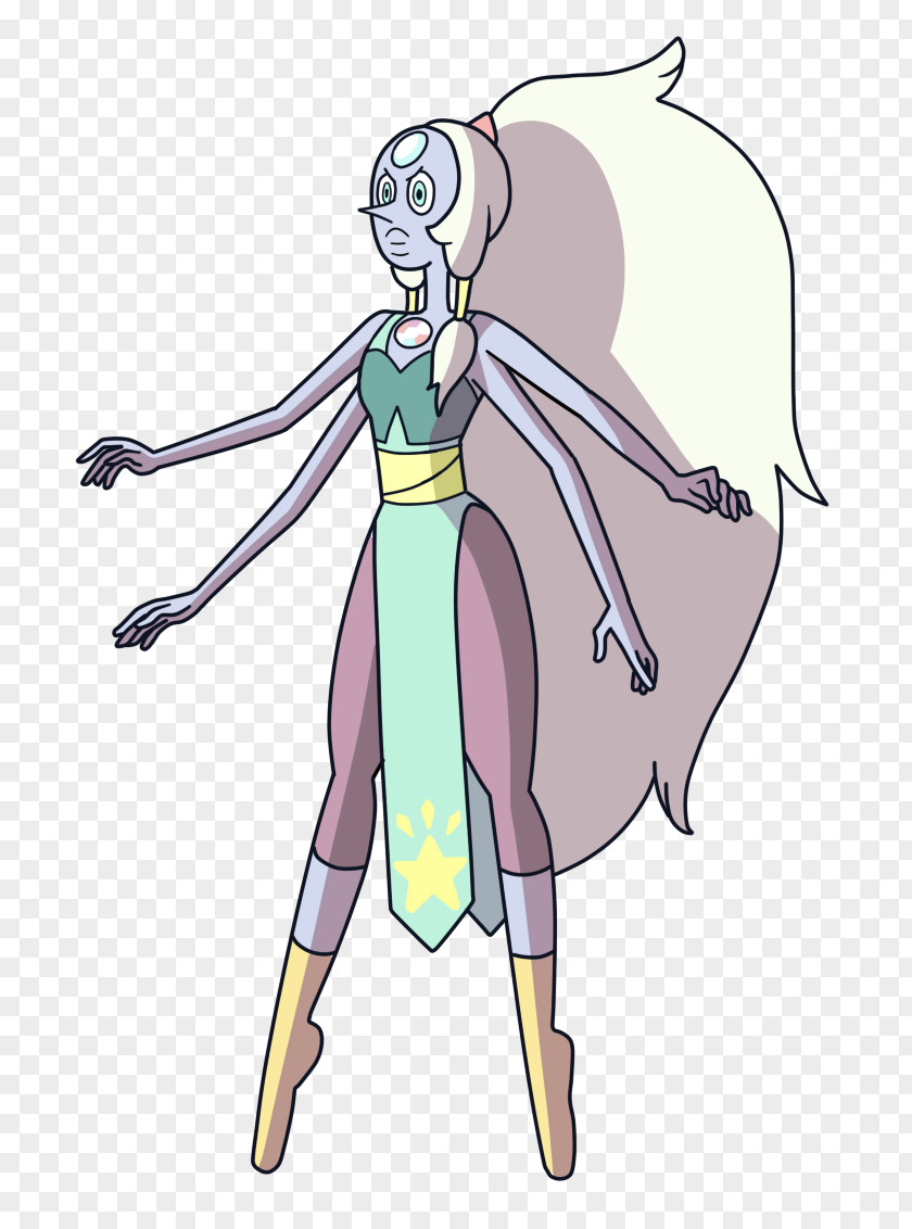 Gemstone Pearl Garnet Opal Giant Woman PNG