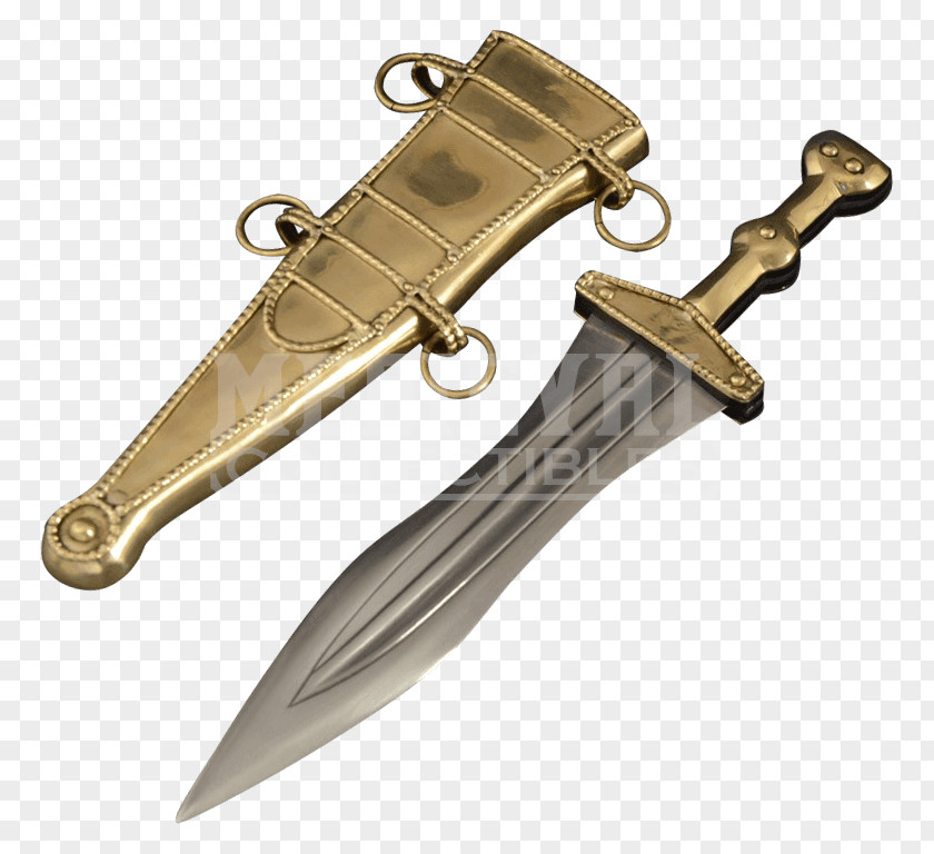 Gladiator Military Of Ancient Rome Pugio Bowie Knife Roman Army PNG