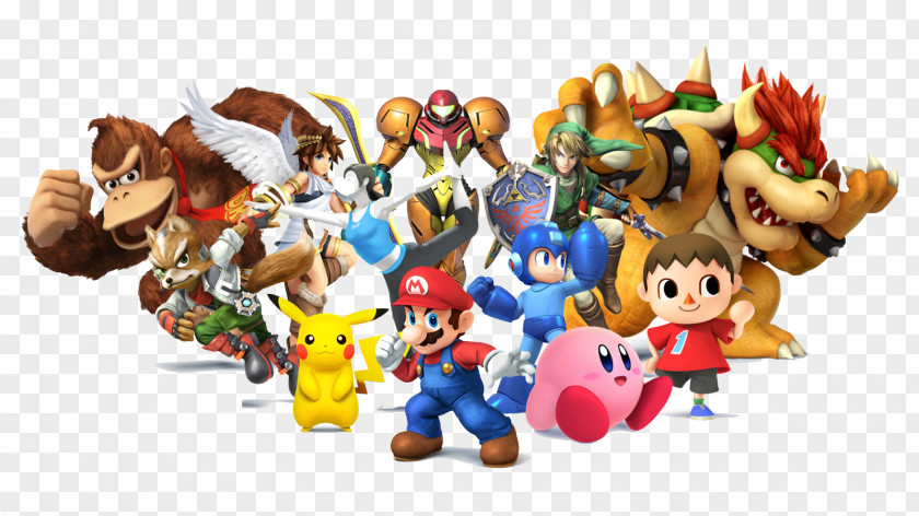 Nintendo Characters Transparent Super Smash Bros. For 3DS And Wii U Brawl Melee Mario PNG