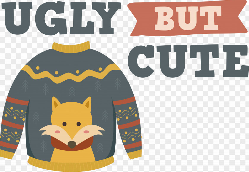 Ugly Sweater Cute Sweater Ugly Sweater Party Winter Christmas PNG