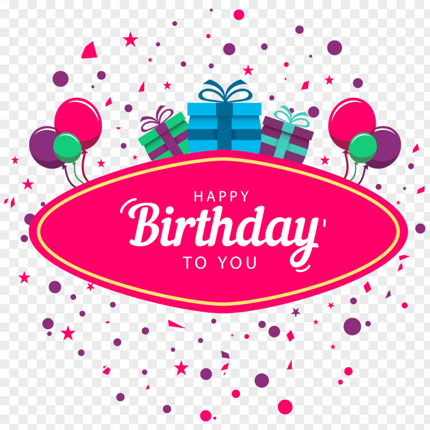 Birthday Greeting & Note Cards Gift Wish Holiday PNG