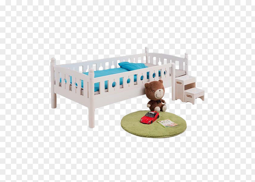 Children's Creative Cute Little Bed Infant Frame PNG