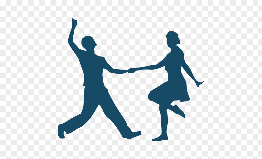 Couple Boat Lindy Hop Silhouette Dance PNG