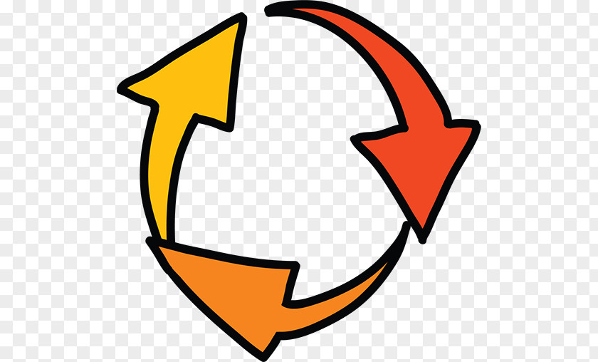 Cycle Arrow Animation Drawing Cartoon PNG