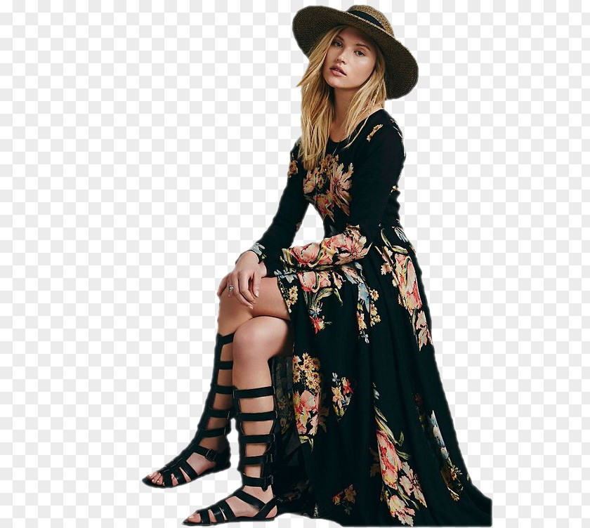 Hippie Style Fashion People PNG