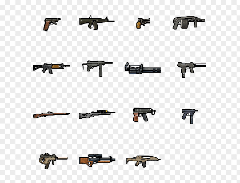 Machine Gun RimWorld Firearm Weapon Submachine PNG