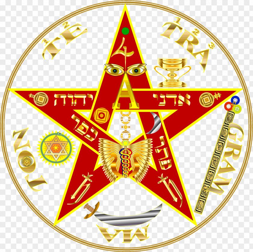 Magics Symbol Pentagram Tetragrammaton Pentacle Esotericism PNG