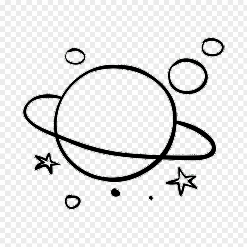 Space Drawing Hand Drawn Doodle Art Painting Aesthetics PNG