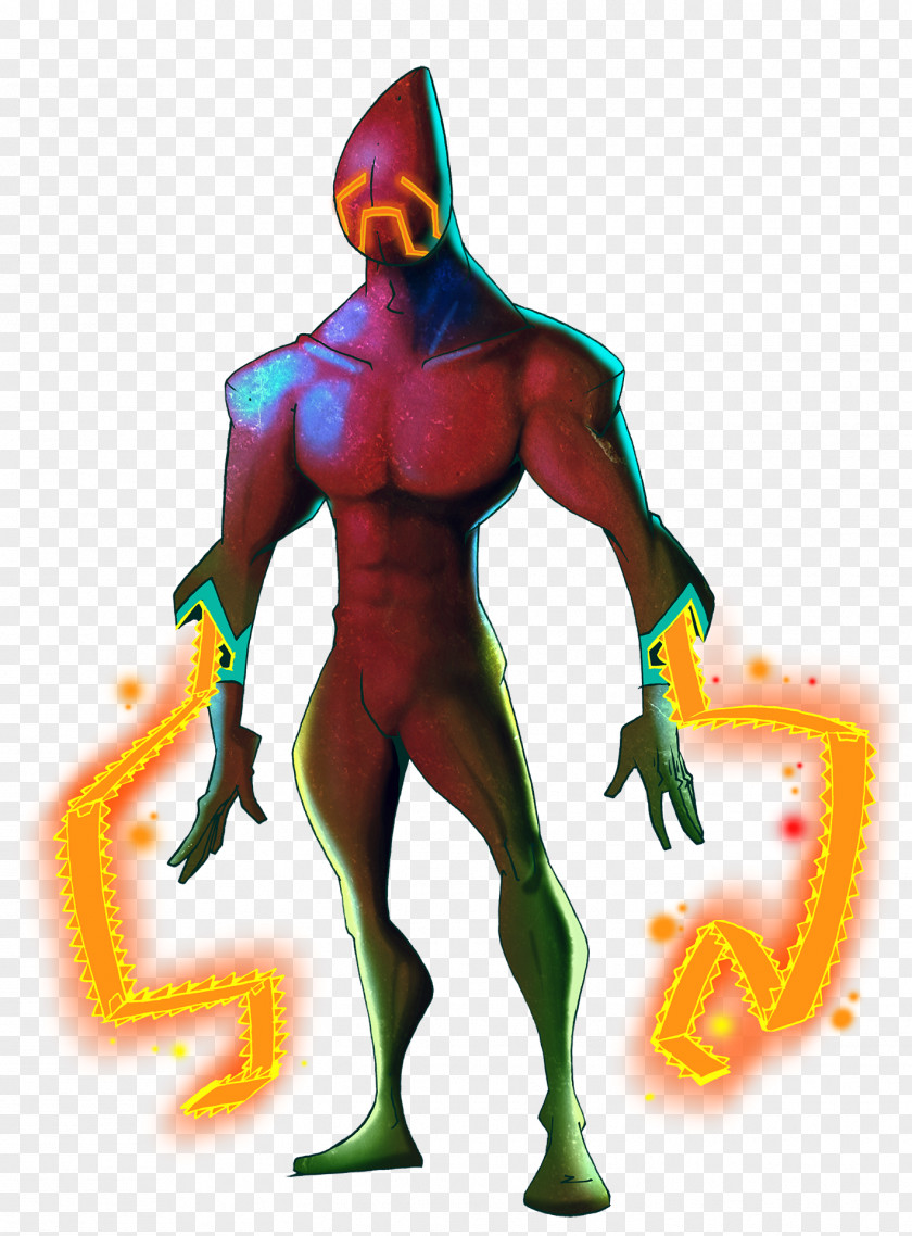 Superhero Organism Muscle PNG
