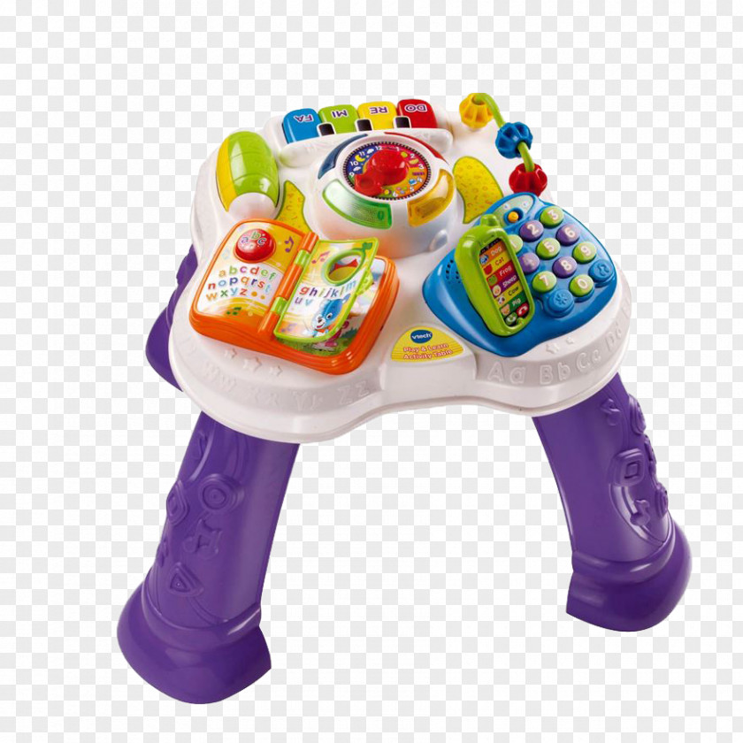 Table Vtech Sit-to-Stand Learning Walker Toy VTech First Steps Baby PNG