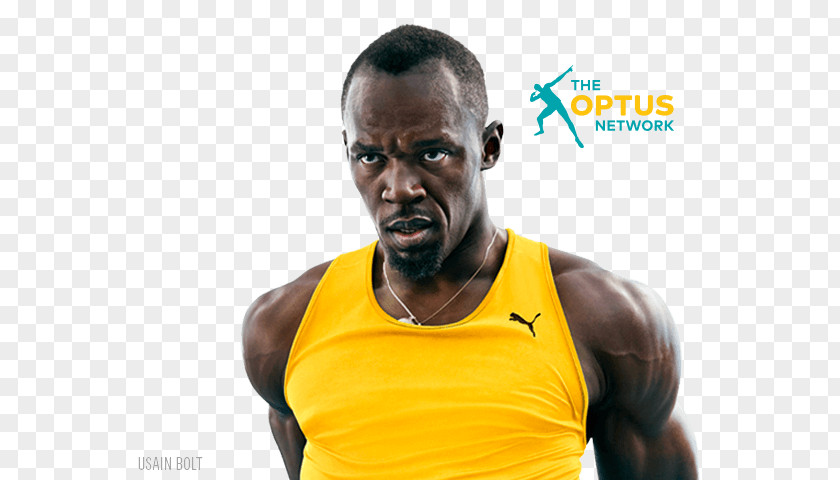 Usain Bolt Optus Broadband Mobile Phones Cable Television Telstra PNG