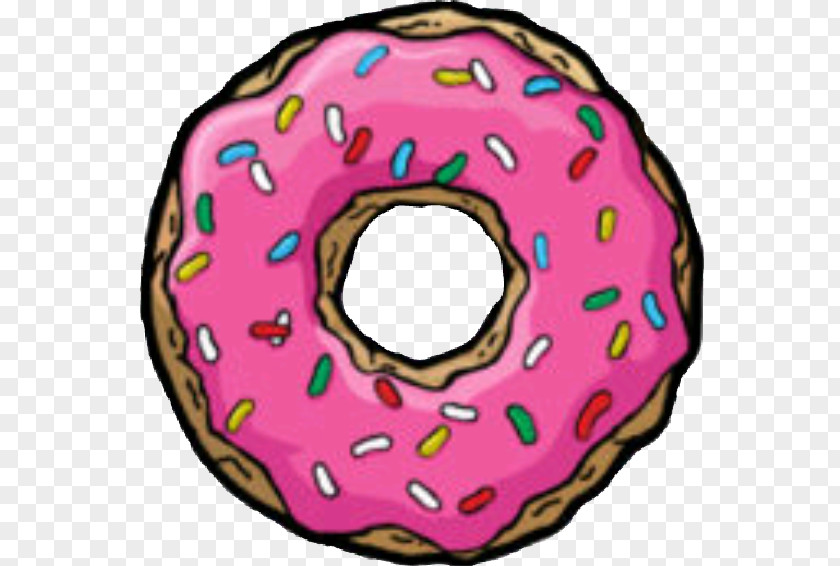 Bart Simpson Homer Donuts Ned Flanders Marge PNG