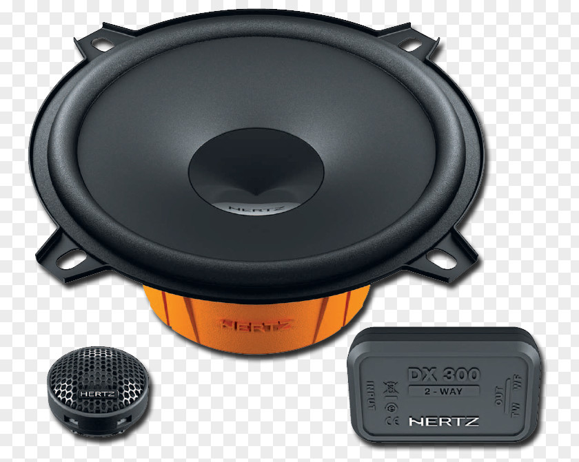 Car Coaxial Loudspeaker Vehicle Audio Component Speaker PNG