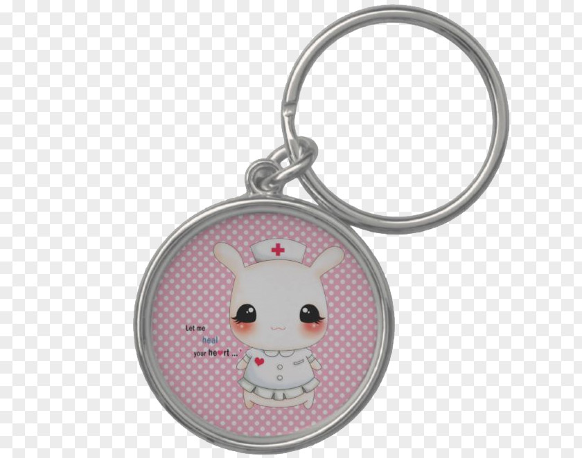 Cute Nurse Key Chains Cricket Logo Clothing Accessories PNG