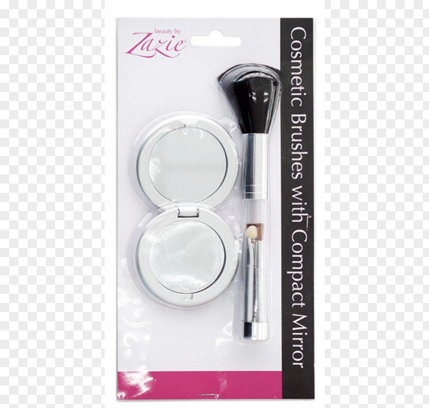 European Mirror Cosmetics Makeup Brush Magic Compact PNG