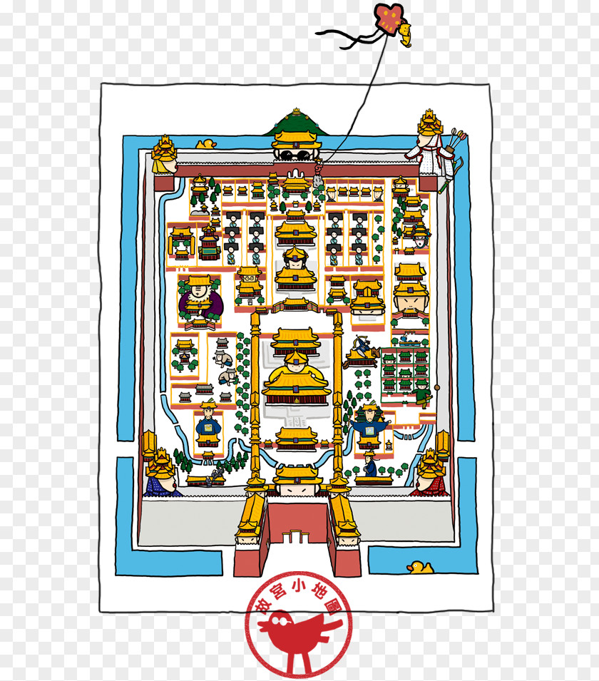 明朝皇帝回憶錄 Forbidden City House Painter And Decorator Floor Plan National Palace Museum PNG