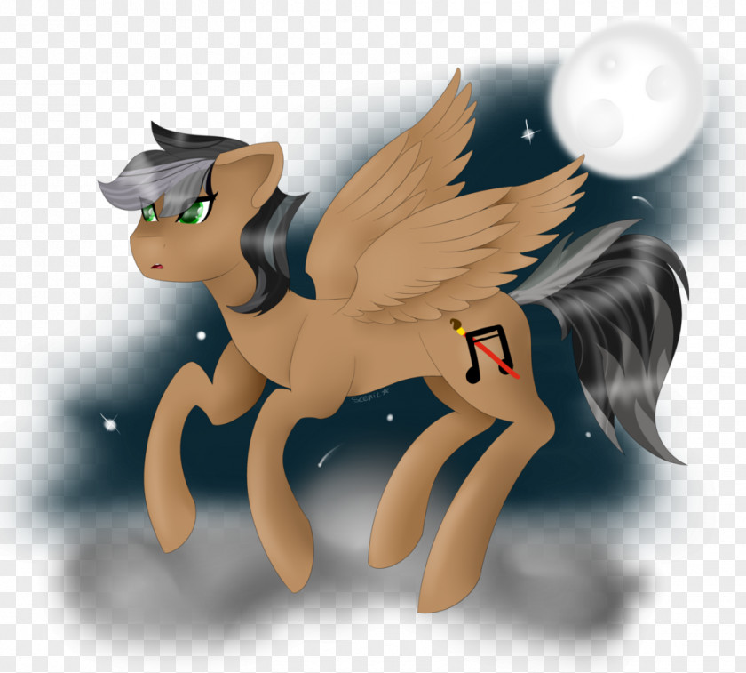 Night Sky Horse Pony Mammal Mane Animal PNG