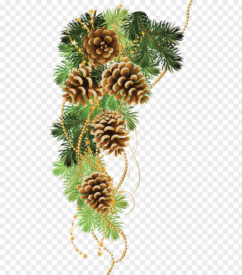 Pine Cone Material Snegurochka Santa Claus Christmas Ornament New Year PNG