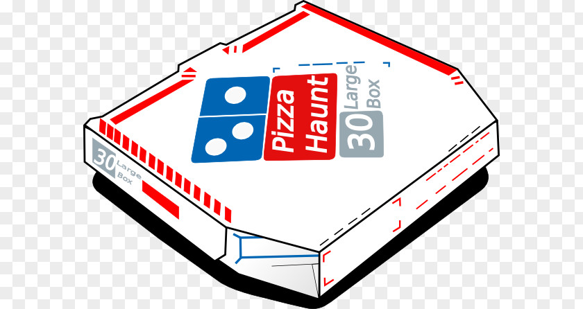 Pizza Box Take-out Clip Art PNG