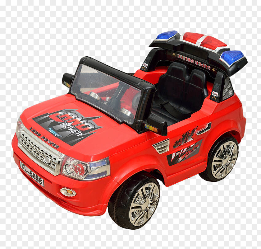 Toy Police Car PNG