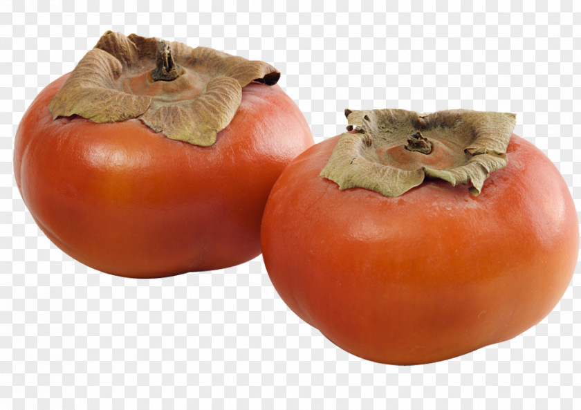 Two Persimmon Pictures Sharon Plain Japanese Pumpkin Pie Fruit PNG