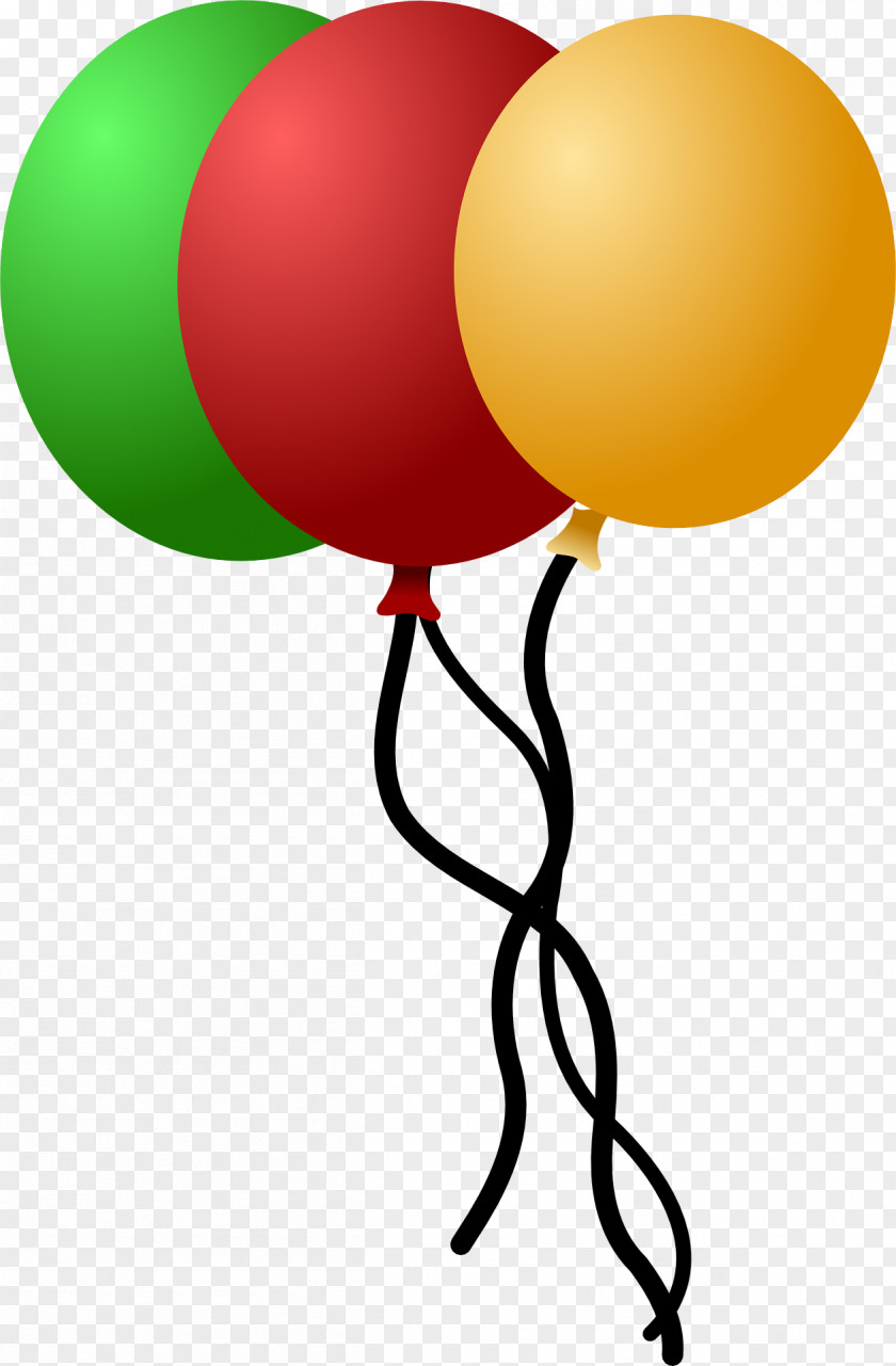 1st Birthday Balloon Clip Art PNG