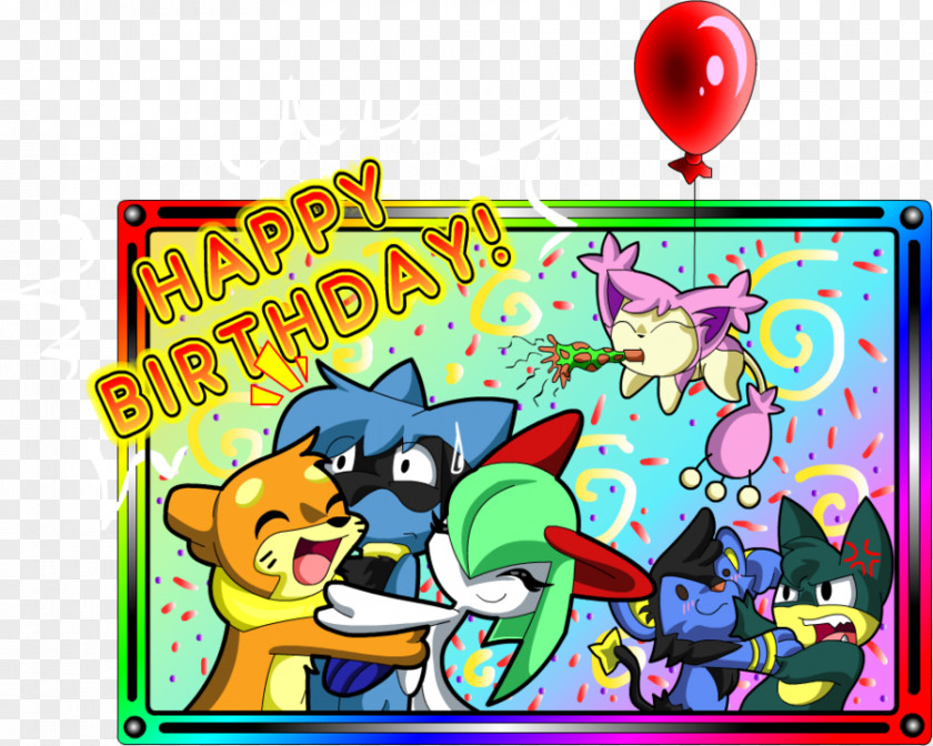 Birthday Boy Video Game Toy Font PNG