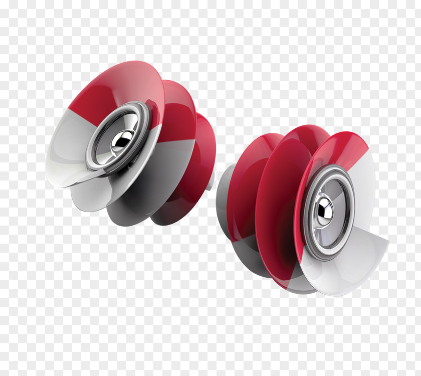 Creative Speaker Headphones Loudspeaker Poster PNG