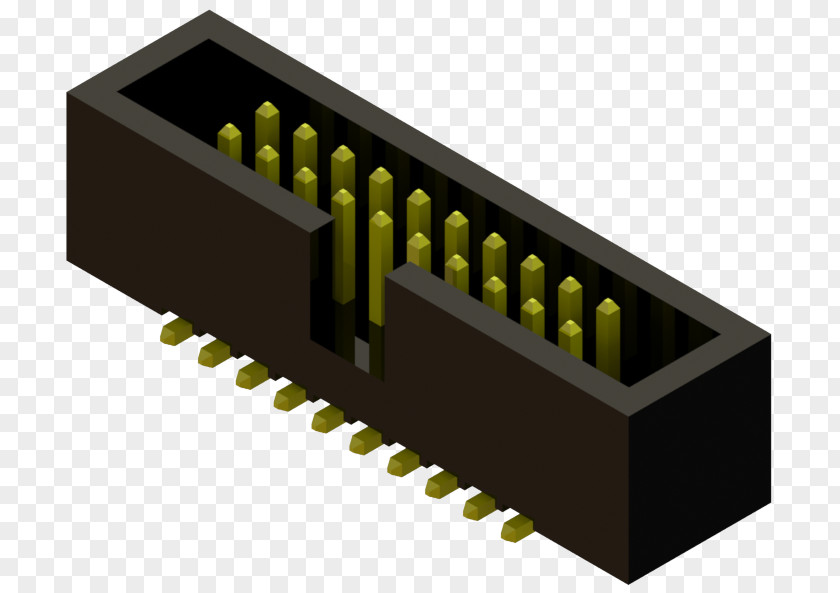 Header And Footer Electronic Component Terminal Electronics Electrical Connector Circuit PNG