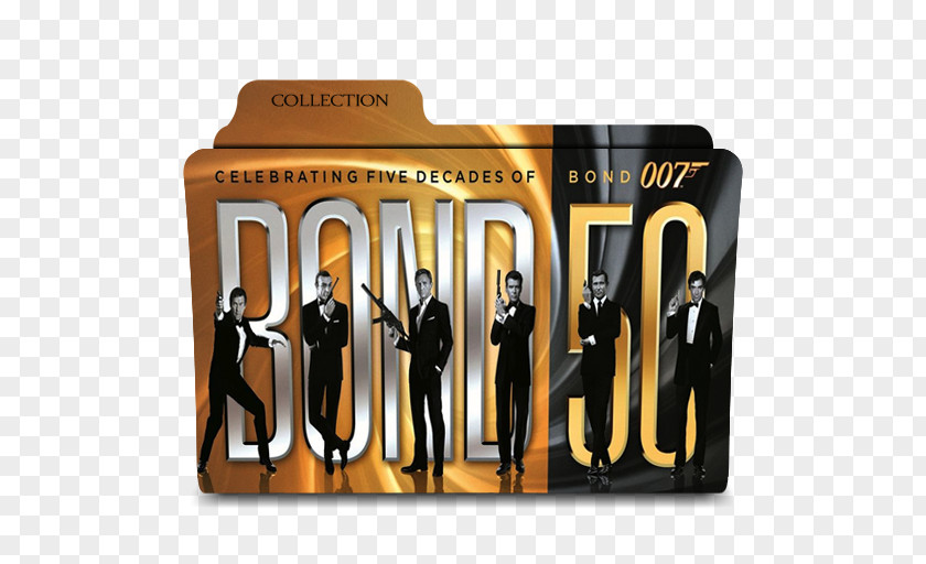 James Bond Film Series Blu-ray Disc Poster PNG