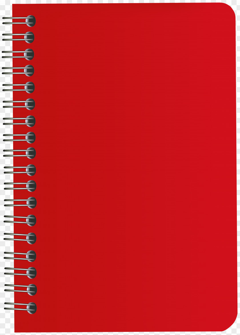 Red Notebook Clip Art Image Oxford Standard Paper Size Amazon.com PNG
