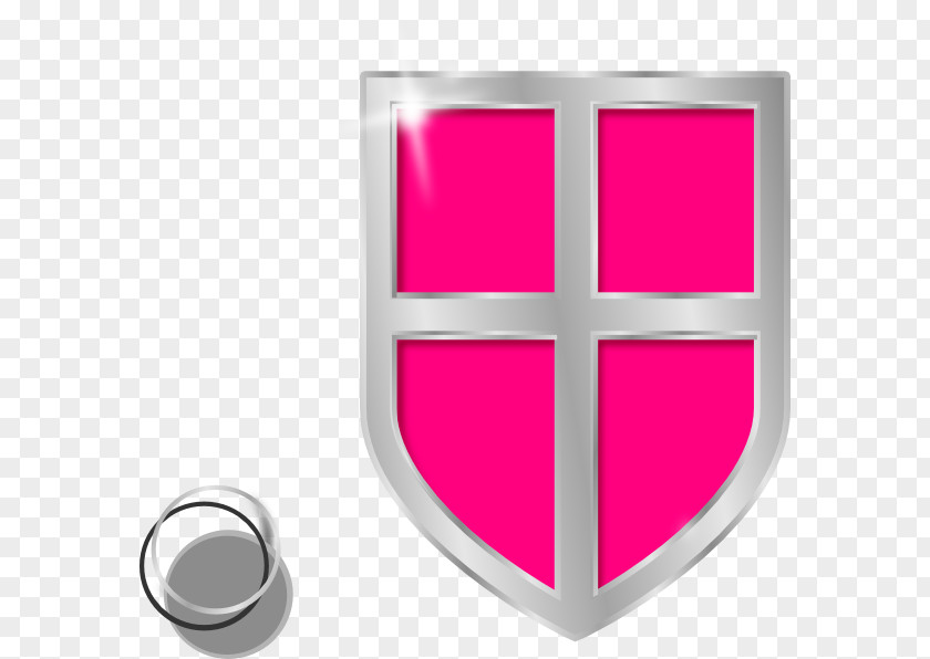 Shield Pink Clip Art PNG