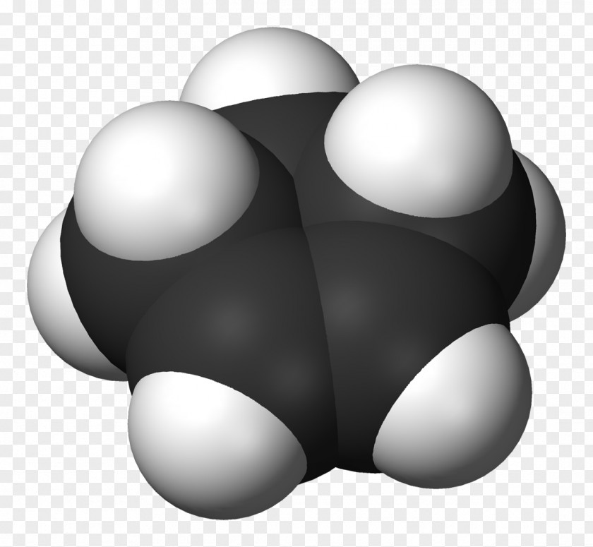 Cyclopentene Space-filling Model Chemical Compound Chemistry Cycloalkene PNG