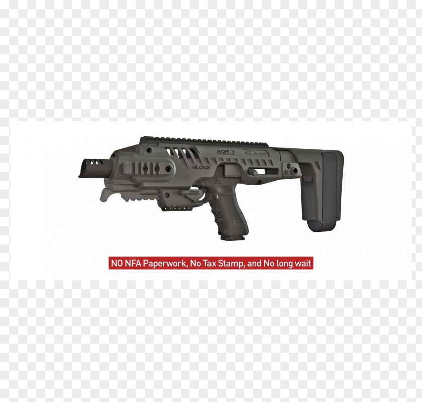 Glock Firearm Carbine Pistol Personal Defense Weapon PNG