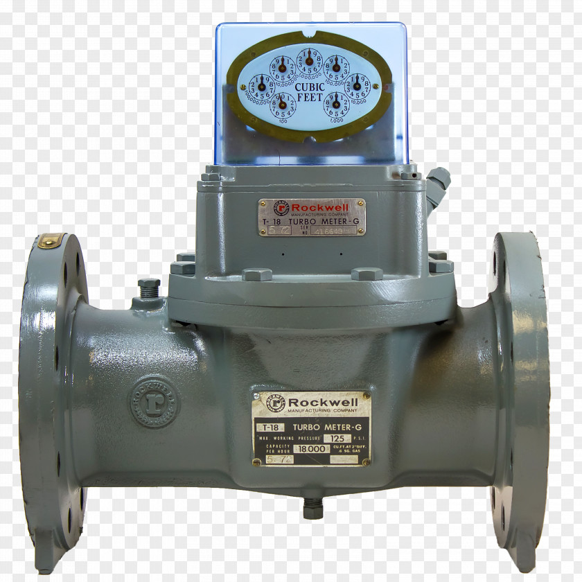 Meter Gas Turbine Machine Water Metering Natural PNG