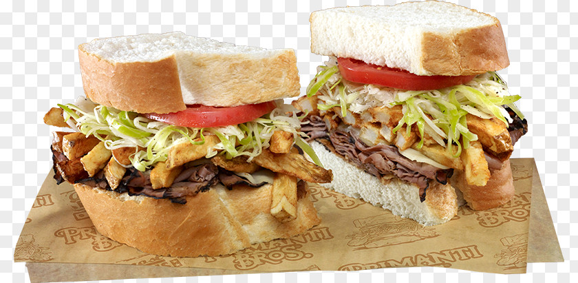 Slider Primanti Brothers Breakfast Sandwich Cheeseburger Fast Food PNG
