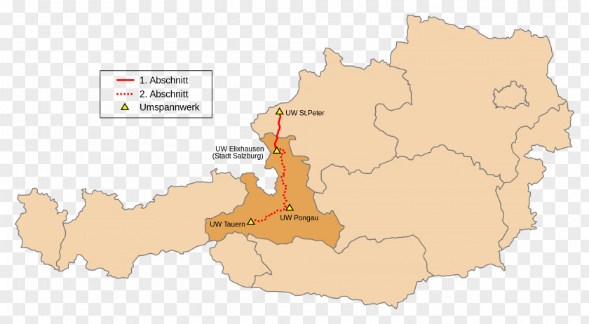 Map Austria Blank Wikimedia Foundation PNG