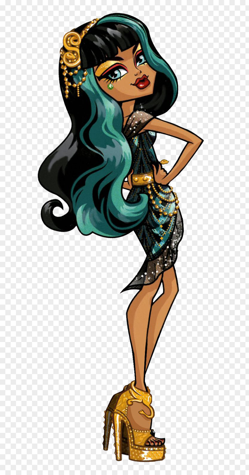 Monster High: Escape From Skull Shores Doll Frankie Stein Hunter: World PNG