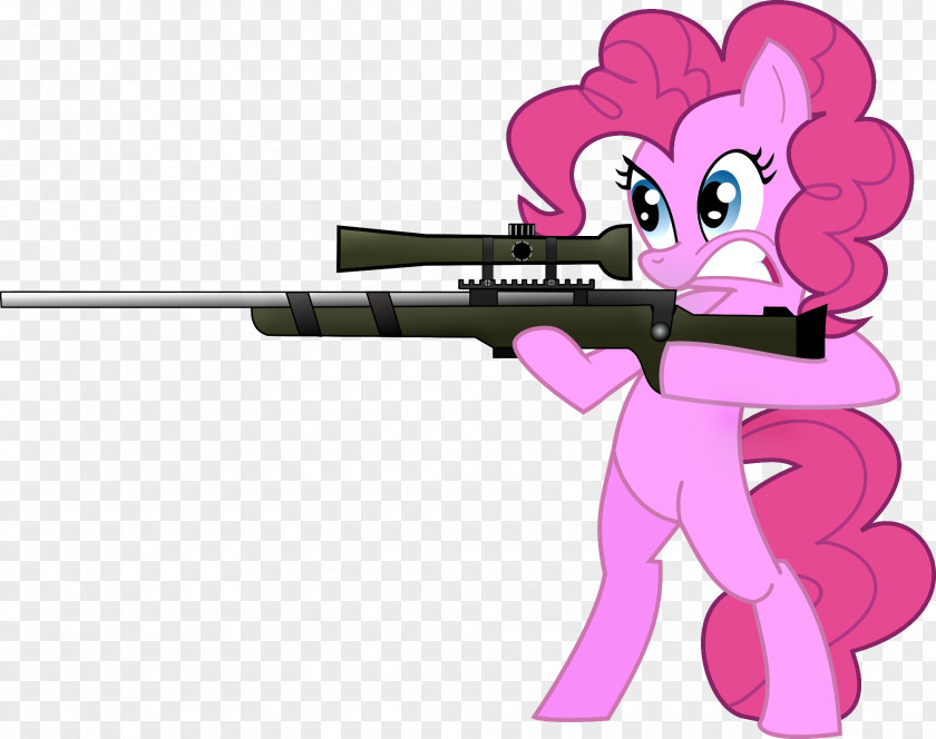 Scopes Pinkie Pie Rainbow Dash Weapon Firearm Guns & Ammo PNG