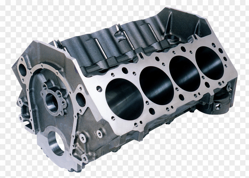 Single Cylinder Chevrolet Big-Block Engine Car Block PNG